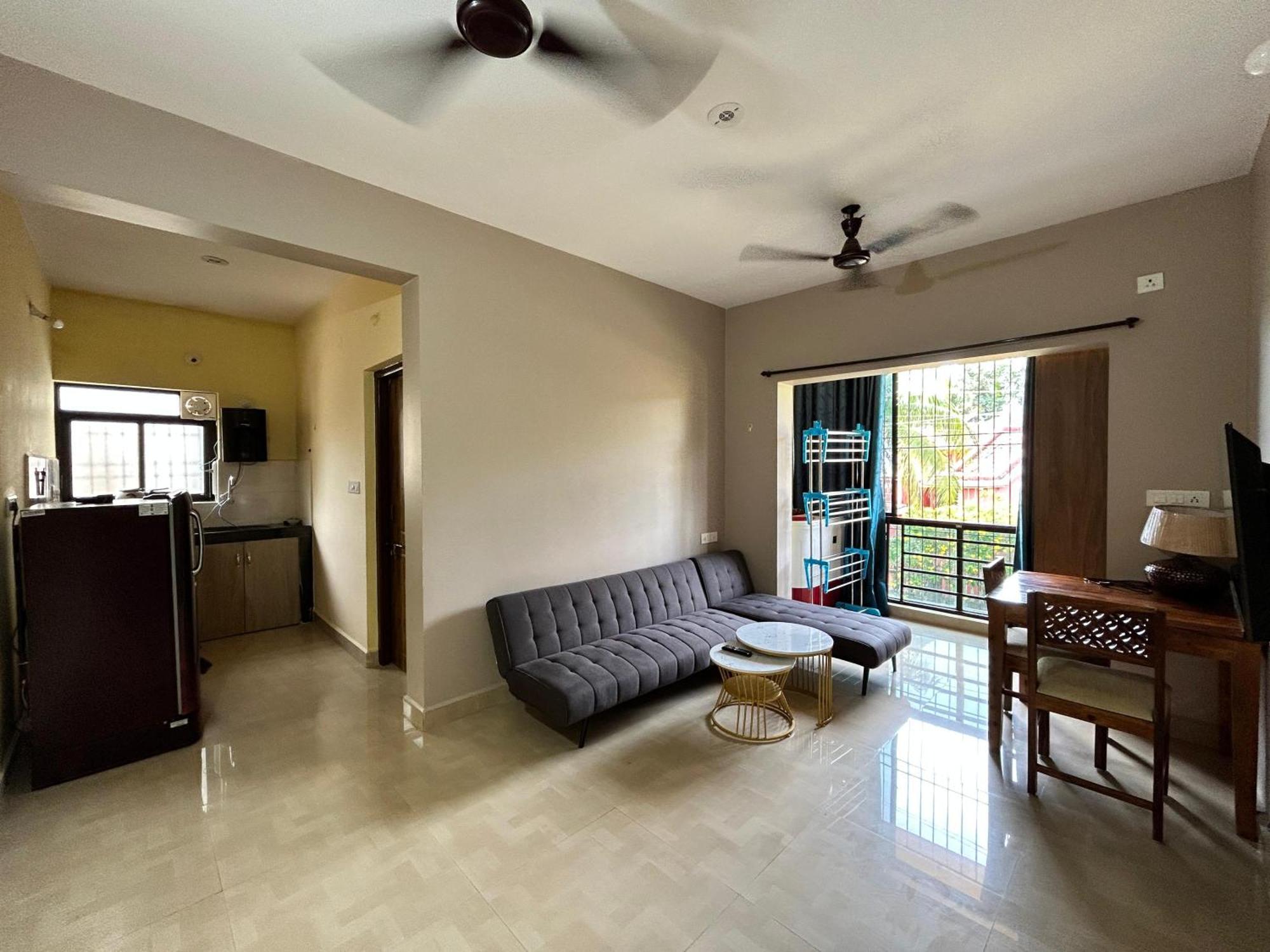 1Bhk Studio Apartment North Goa Mapusa Extérieur photo
